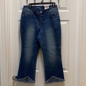 INC Novelty Denim Willow Wash Curvy Fit Jeans